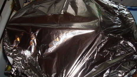 стейк со спаржей