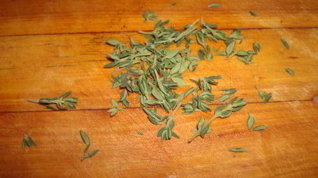 стейк со спаржей