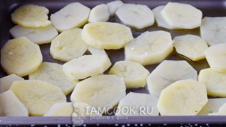 стейк трески в духовке