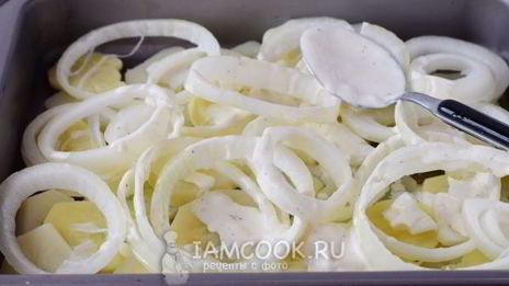 стейк трески в духовке