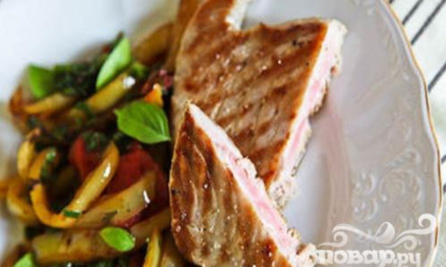 Рецепт стейков из тунца