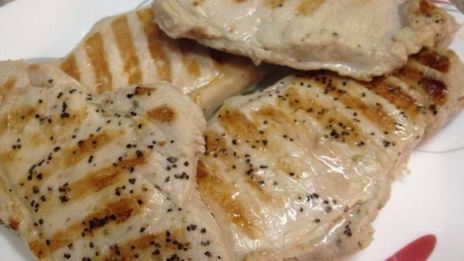 свиной стейк-гриль с ананасом