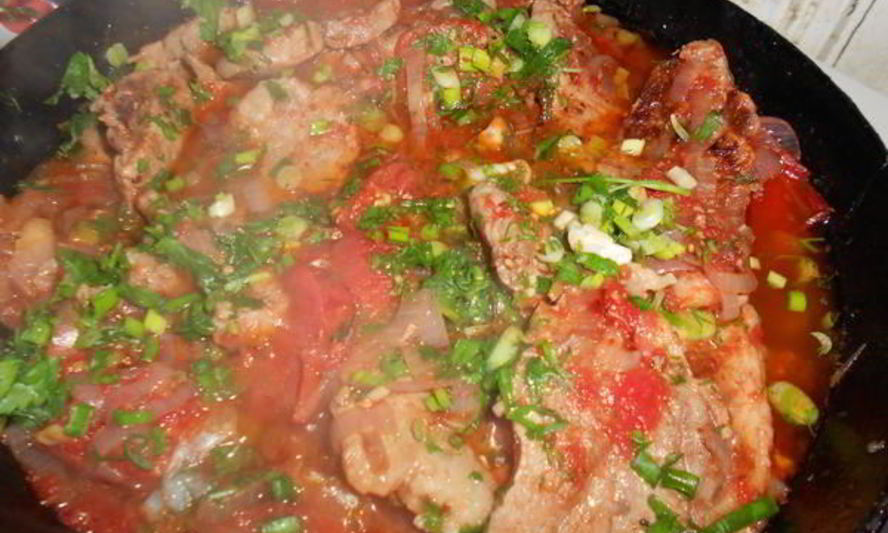 Рецепт свиных стейков в восточном стиле