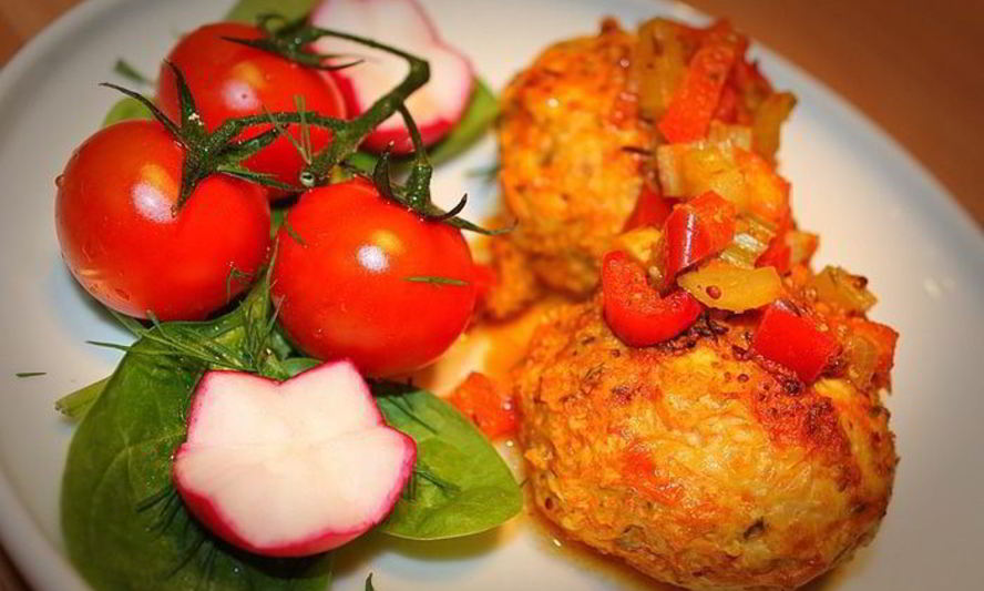 Рецепт диетических тефтелей из индейки с тыквой