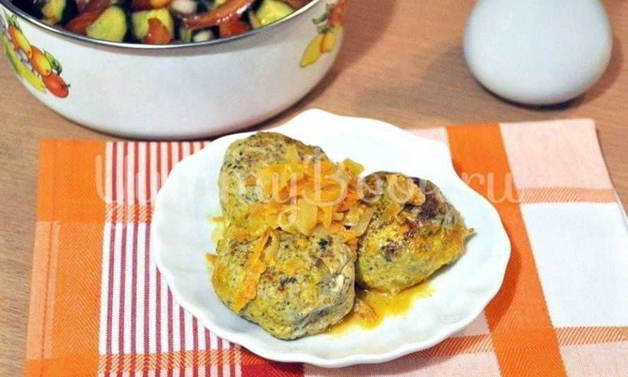 Рецепт куриных тефтелей с грибами