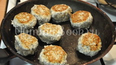 куриные тефтели с грибами