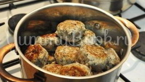 куриные тефтели с грибами