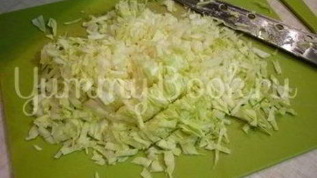 простые капустные тефтельки