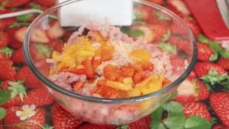 тефтели из индейки с запеченным картофелем