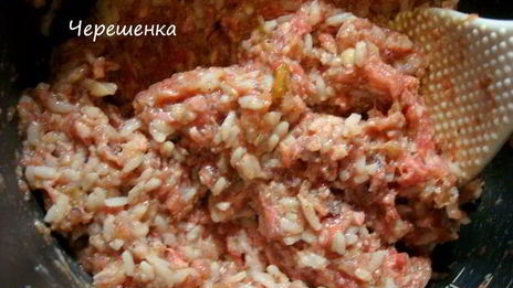 тефтели с грибами, запеченные в духовке в томатно-сметанном соусе