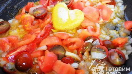 тефтели с нутом и кабачком по-мароккански