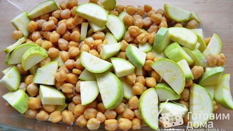 тефтели с нутом и кабачком по-мароккански