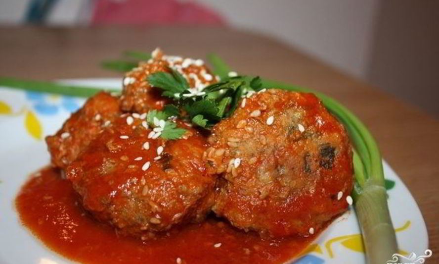 Рецепт тефтелей с овощами в мультиварке