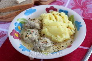 Тефтели с подливкой в мультиварке