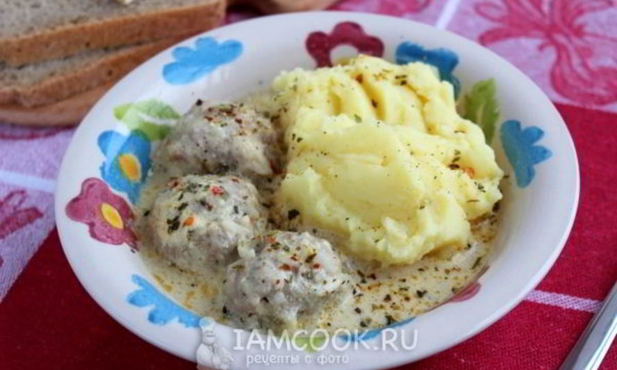 Рецепт тефтелей с подливкой в мультиварке