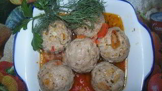 Тефтели с подливкой