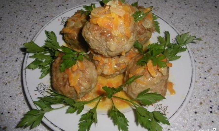 Рецепт тефтелей со сметаной