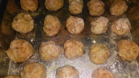 тефтели терияки с киноа