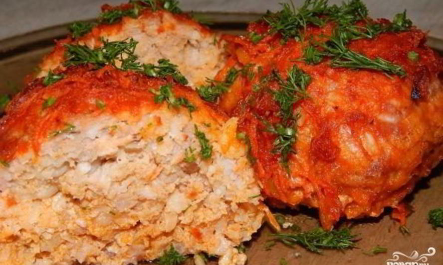 Рецепт тефтелей в овощном соусе