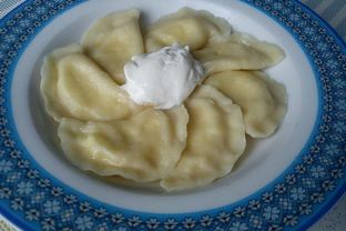 Бабушкины вареники с творогом и картошкой