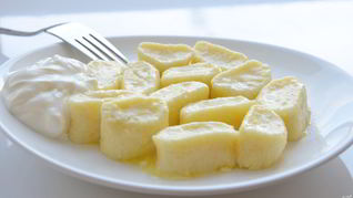 Ленивые вареники для детей