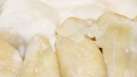 ленивые вареники с творогом для детей