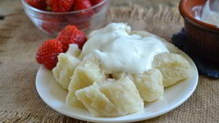 Ленивые вареники с творогом