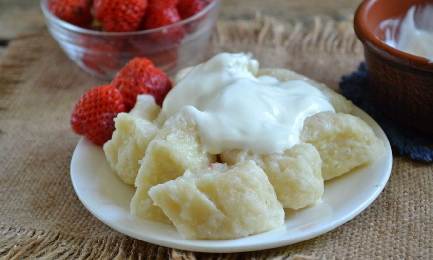 Рецепт ленивых вареников с творогом