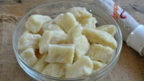 ленивые вареники с творогом