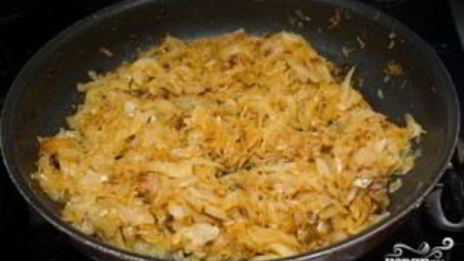 постные вареники с капустой