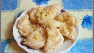 Постные вареники с картошкой без яиц