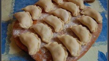 постные вареники с картошкой без яиц