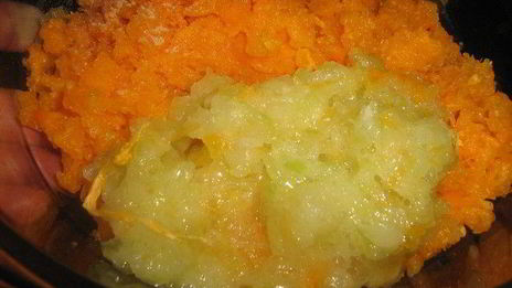 ржаные вареники с тыквой на пару, постные