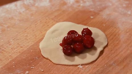 тесто для вареников с вишней заварное