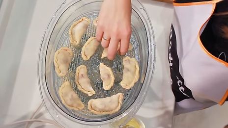 тесто для вареников с вишней заварное