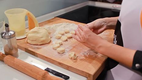 тесто для вареников с вишней заварное