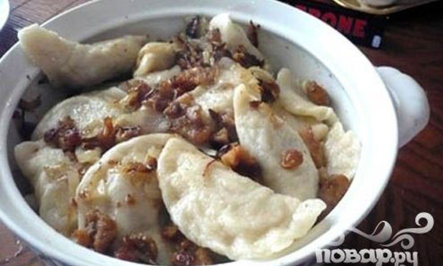 Рецепт вареников картофельных на кефире