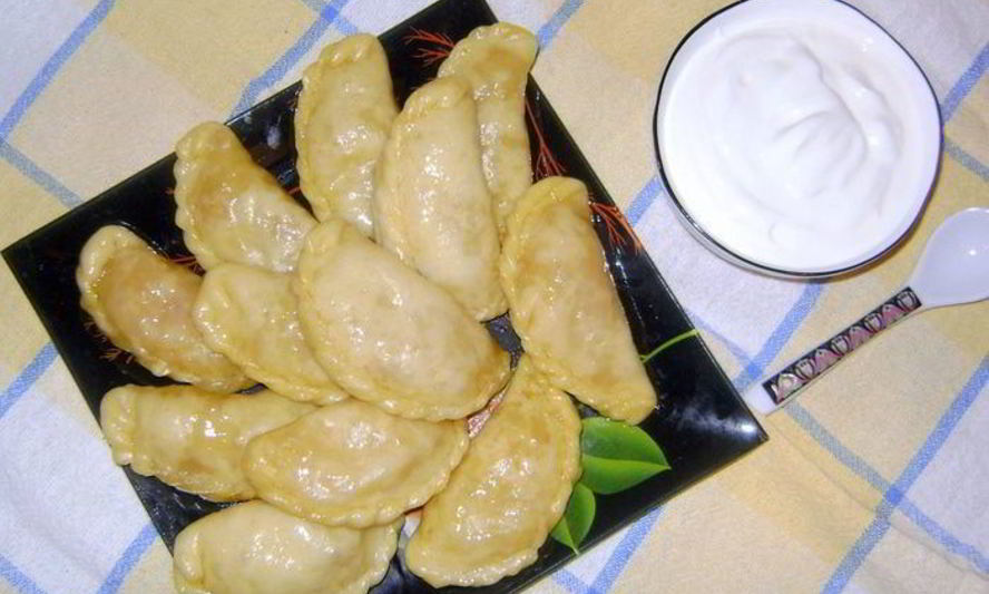 Рецепт вареников на кефире