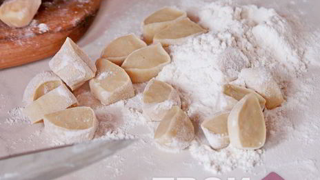 вареники на пару