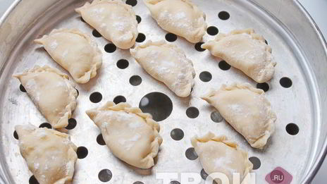 вареники на пару