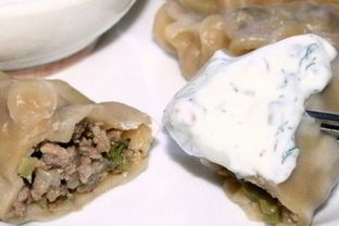 Вареники с брокколи