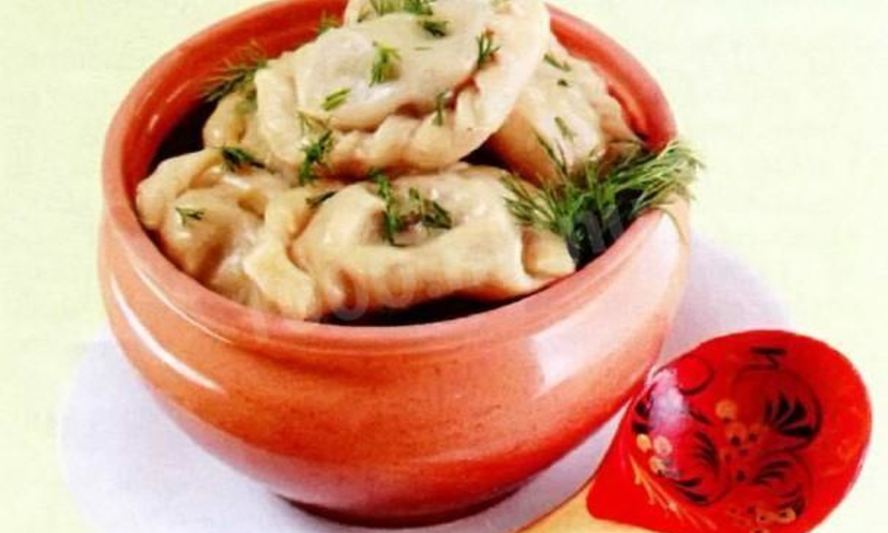 Рецепт вареников с фасолью постные