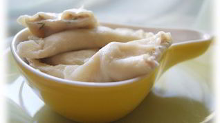 Вареники с форелью и рикоттой