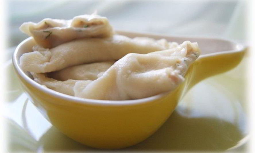 Рецепт вареников с форелью и рикоттой