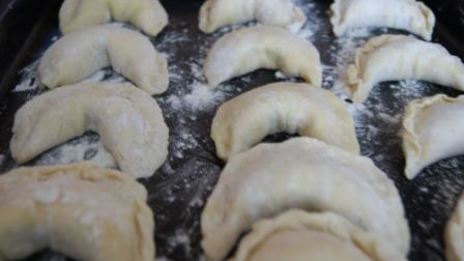 вареники с форелью и рикоттой