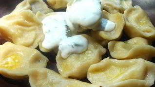 Вареники с груздями