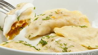 Вареники с капустой