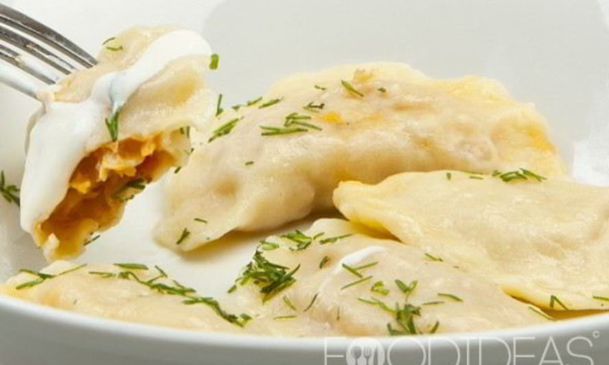 Рецепт вареников с капустой