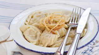 Вареники с картошкой по-одесски