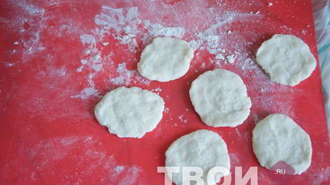 вареники с клубникой